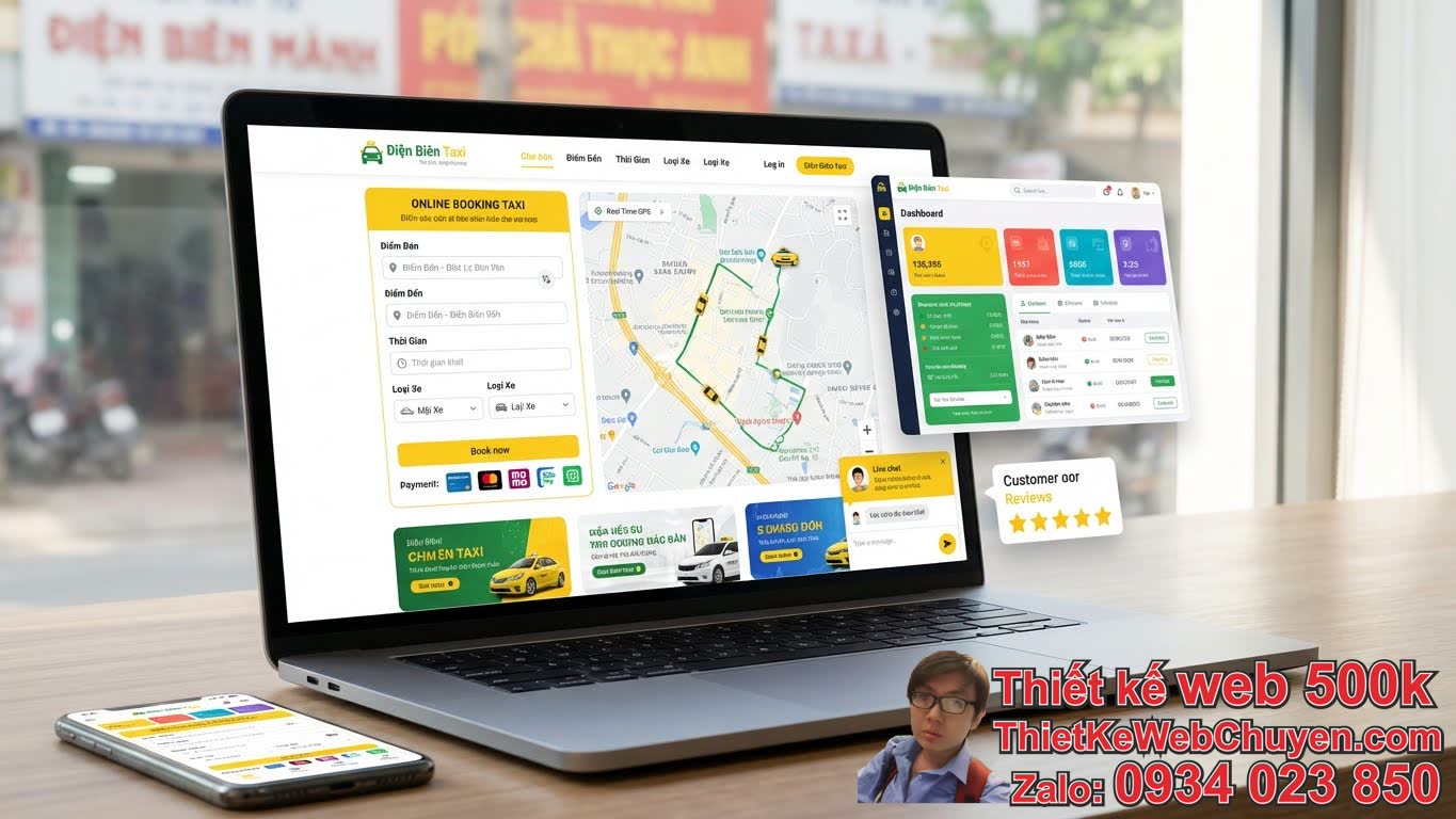 Các tính năng cần có khi thiết kế web taxi Điện Biên chuyên nghiệp? Các tính năng cần có khi thiết kế web taxi Điện Biên chuyên nghiệp?