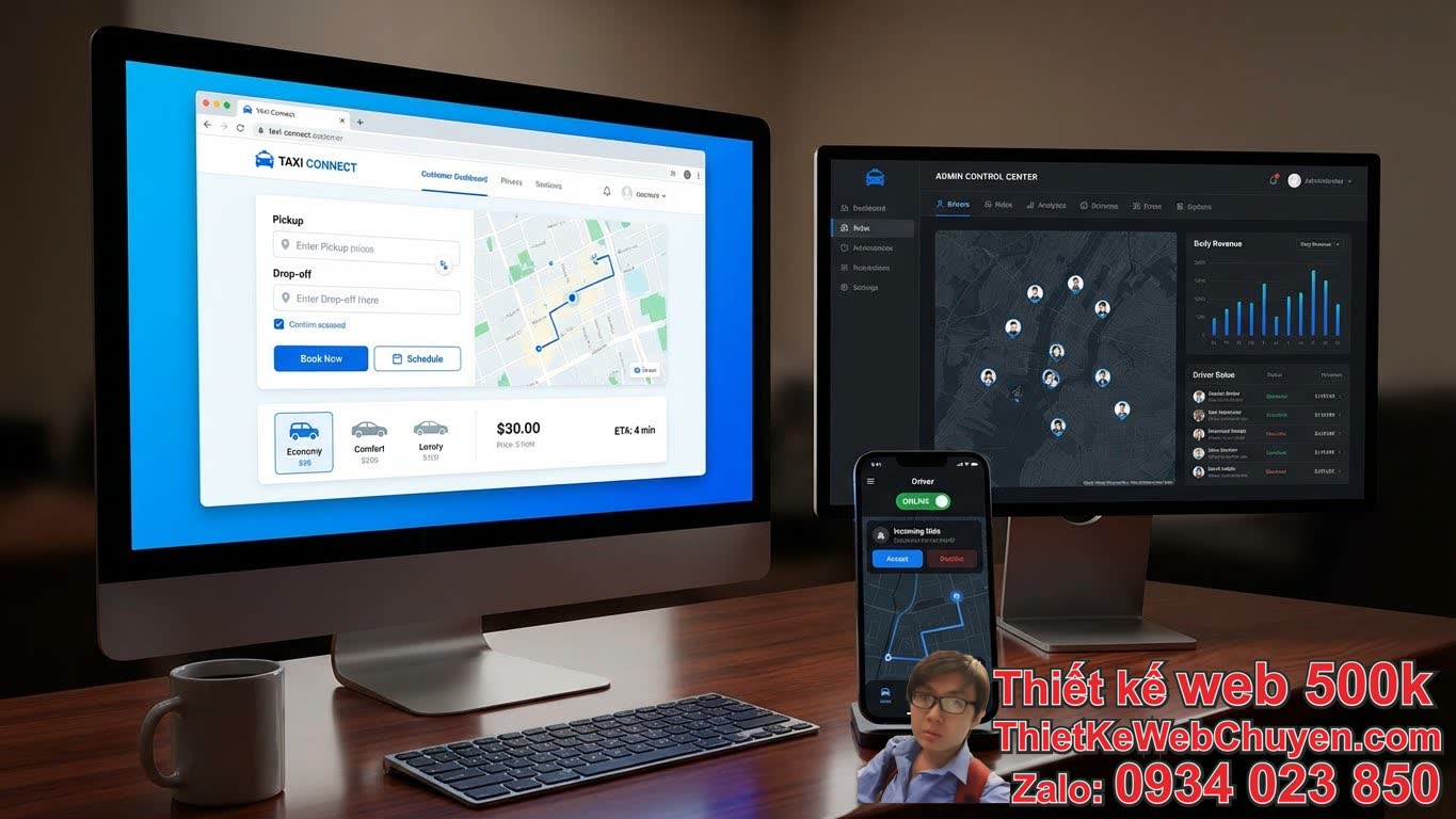 Các Tính Năng Cần Có Khi Thiết Kế Web Taxi PHP/MySQL? Các Tính Năng Cần Có Khi Thiết Kế Web Taxi PHP/MySQL?