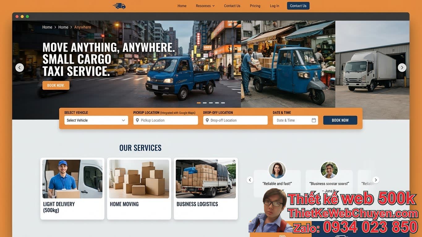 Các Tính Năng Cần Có Khi Thiết Kế Web Taxi Tải Nhỏ Là Gì? Các Tính Năng Cần Có Khi Thiết Kế Web Taxi Tải Nhỏ Là Gì?