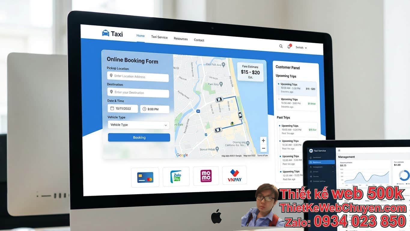 Các Tính Năng Cần Có Trong Demo Website Taxi Cho Hãng Nhỏ Lý Tưởng Các Tính Năng Cần Có Trong Demo Website Taxi Cho Hãng Nhỏ Lý Tưởng