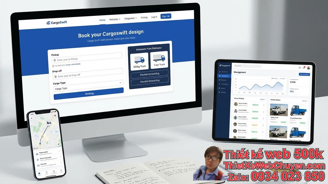 Các tính năng cốt lõi cần có khi thiết kế web taxi tải nhỏ là gì? Các tính năng cốt lõi cần có khi thiết kế web taxi tải nhỏ là gì?