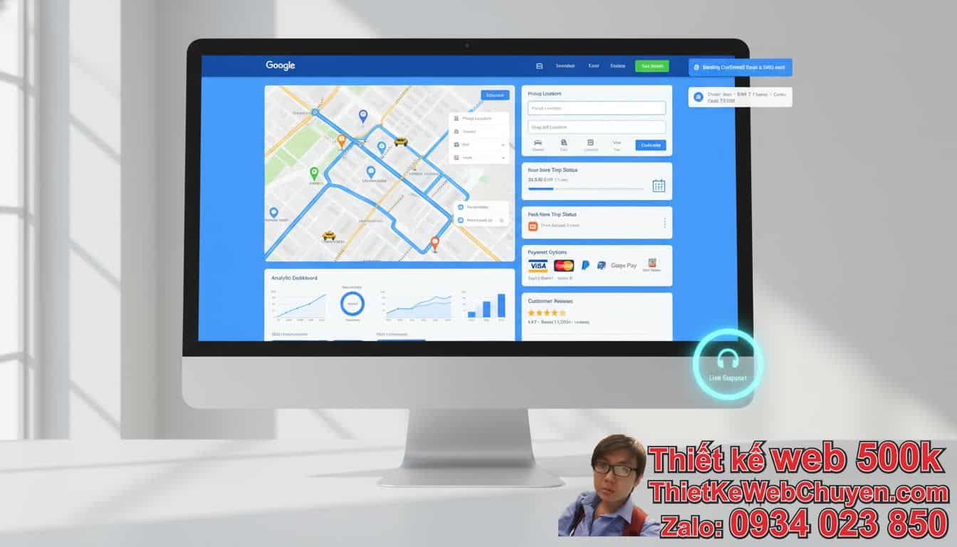 Các Tính Năng Quan Trọng Cần Có Khi Thiết Kế Website Taxi Chuẩn SEO Các Tính Năng Quan Trọng Cần Có Khi Thiết Kế Website Taxi Chuẩn SEO