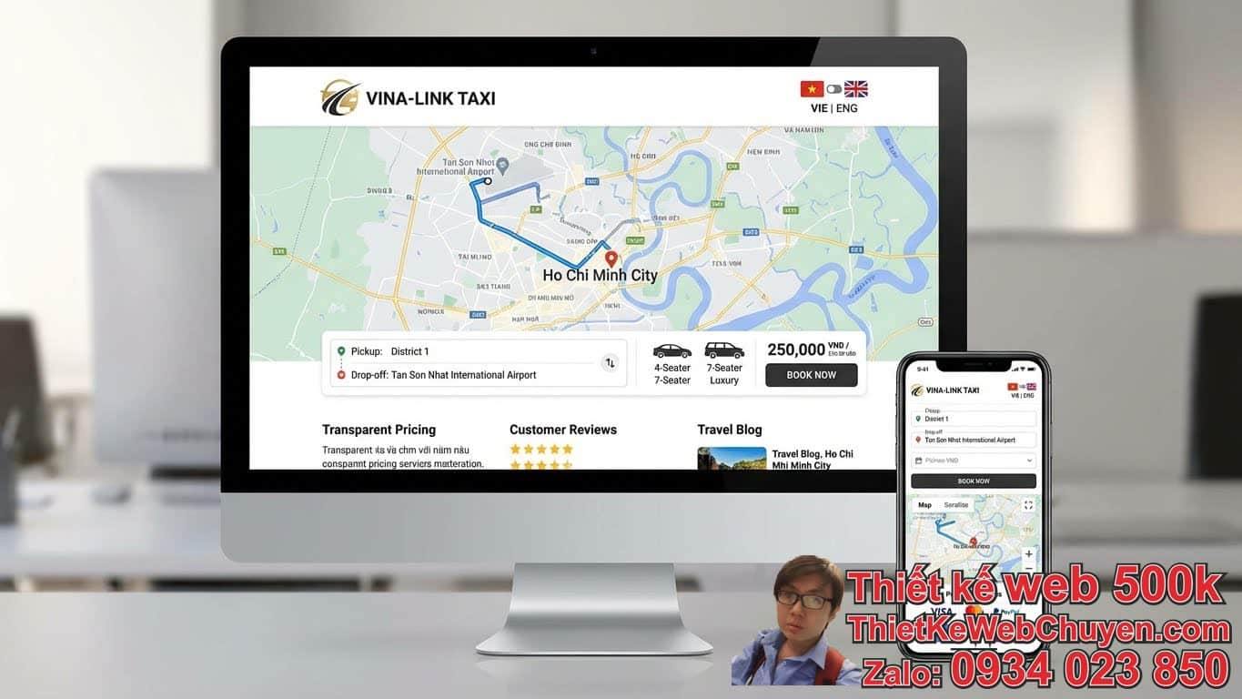 Các Tính Năng Quan Trọng Của Một Website Thiết Kế Web Taxi Song Ngữ Việt – Anh Các Tính Năng Quan Trọng Của Một Website Thiết Kế Web Taxi Song Ngữ Việt – Anh
