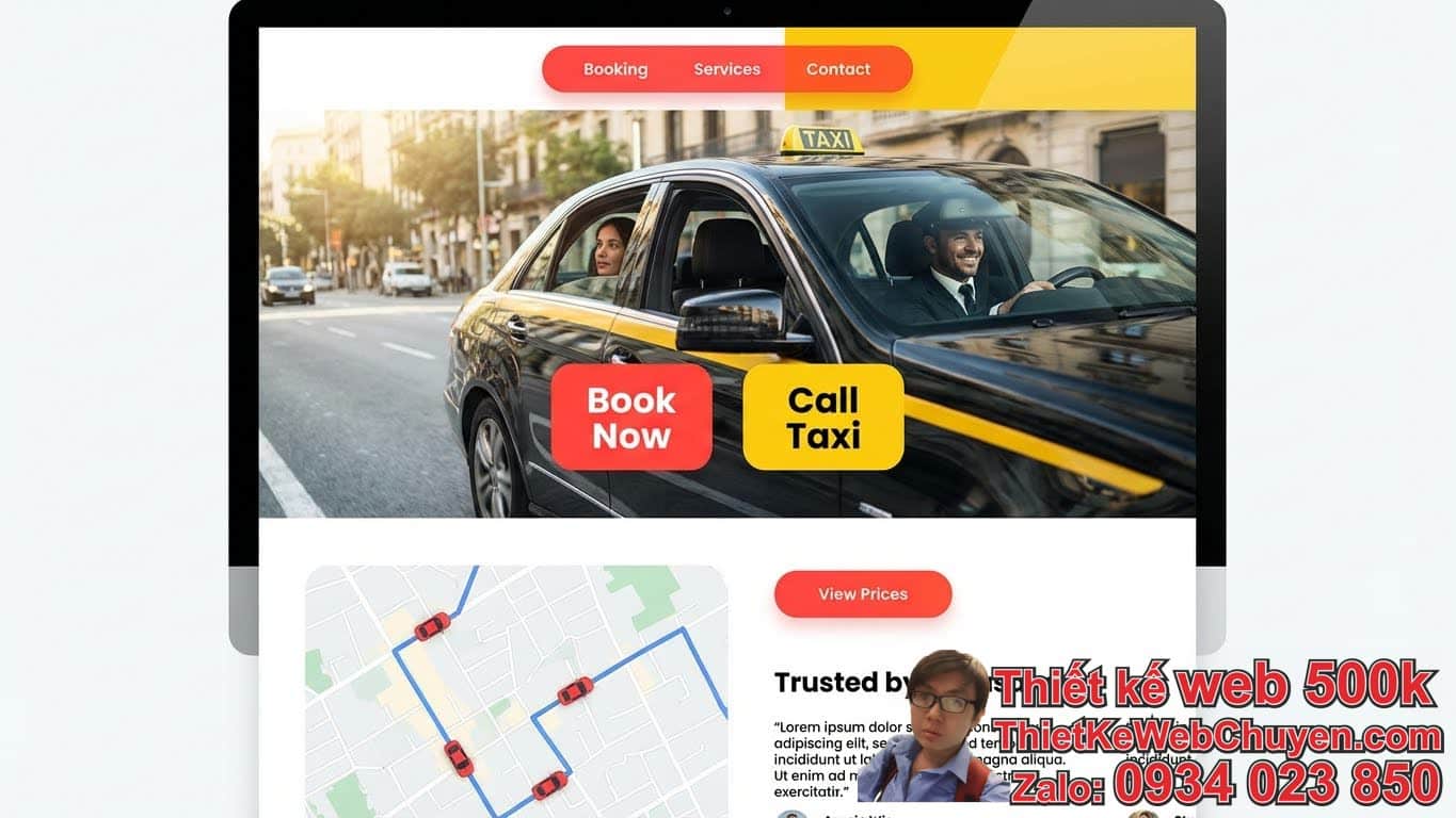 Các Xu Hướng Thiết Kế Mẫu Trang Chủ Website Taxi Đẹp Hiện Nay (H2) Các Xu Hướng Thiết Kế Mẫu Trang Chủ Website Taxi Đẹp Hiện Nay (H2)