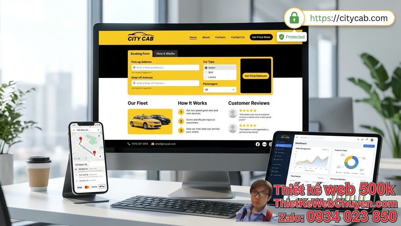 Các Yếu Tố Cần Có Khi Thiết Kế Web Taxi Chuyên Nghiệp Dùng Hosting SSD? Các Yếu Tố Cần Có Khi Thiết Kế Web Taxi Chuyên Nghiệp Dùng Hosting SSD?