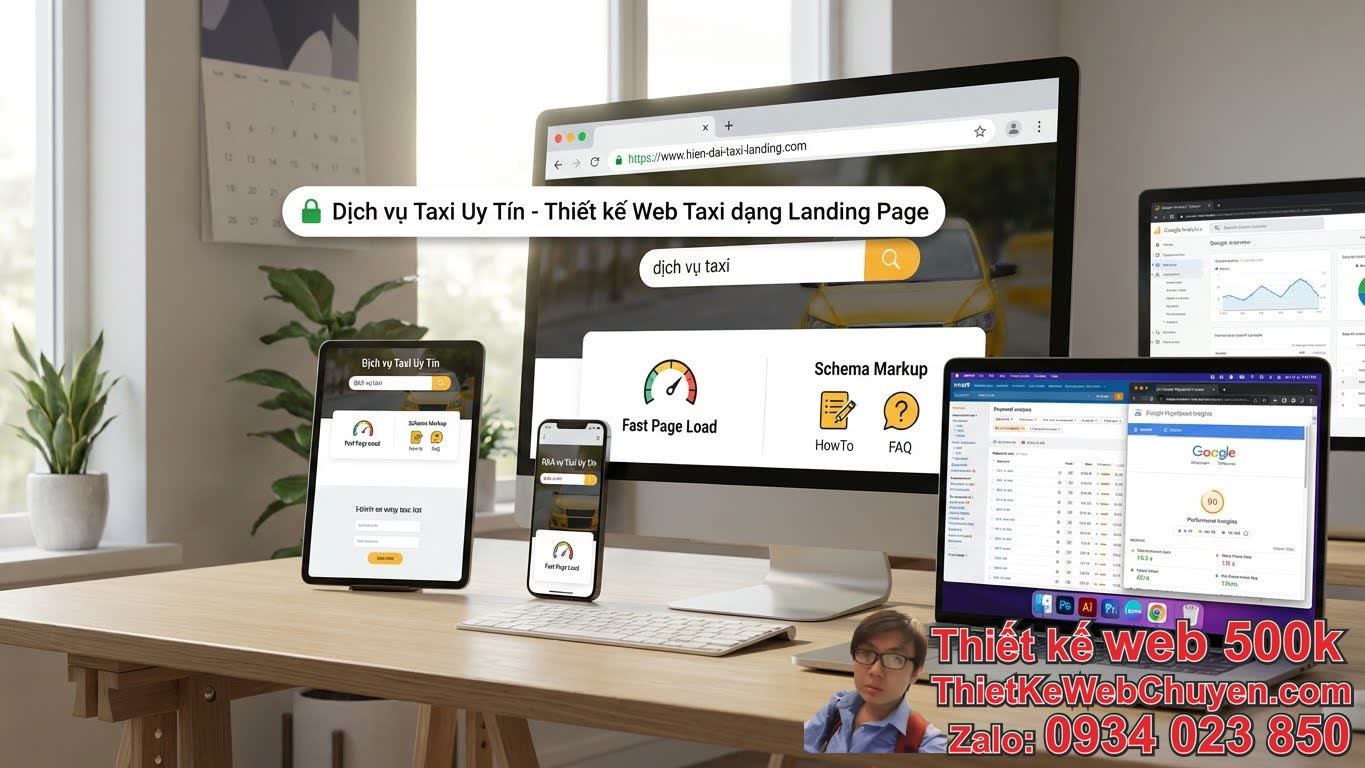 Các Yếu Tố Kỹ Thuật Quan Trọng Khi Thiết Kế Web Taxi Dạng Landing Page Chuẩn SEO Các Yếu Tố Kỹ Thuật Quan Trọng Khi Thiết Kế Web Taxi Dạng Landing Page Chuẩn SEO