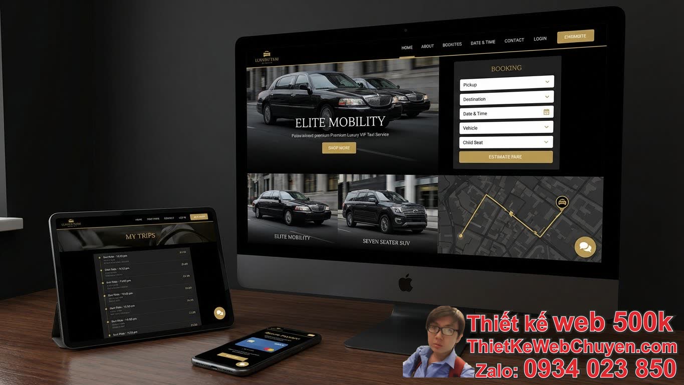 Các yếu tố quan trọng trong thiết kế web taxi cao cấp và taxi vip là gì? Các yếu tố quan trọng trong thiết kế web taxi cao cấp và taxi vip là gì?