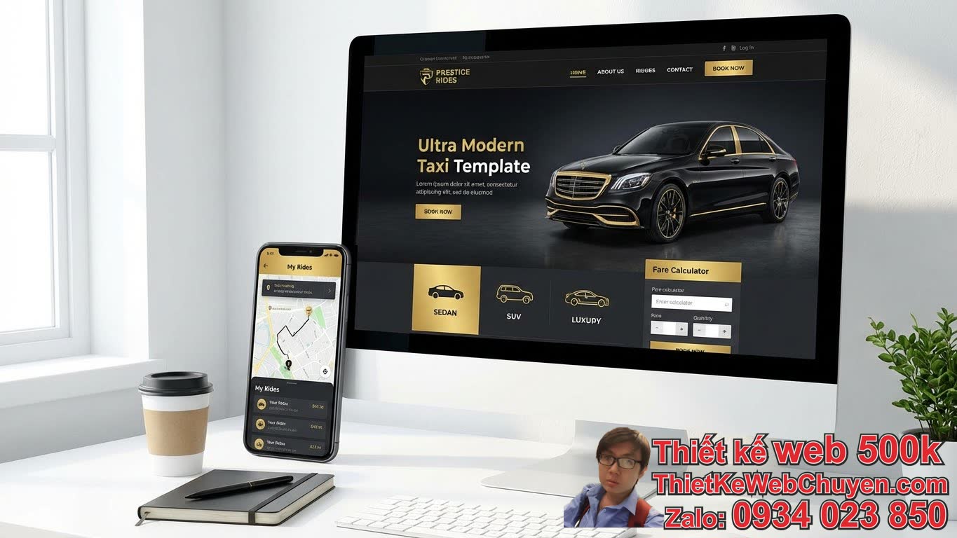Các Yếu Tố Tạo Nên Một Template Website Taxi Cao Cấp Thật Sự? Các Yếu Tố Tạo Nên Một Template Website Taxi Cao Cấp Thật Sự?