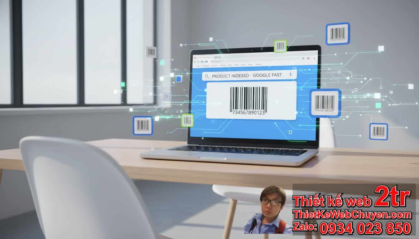 Cách để Google index trong 1 ngày: Tại sao việc Index nhanh lại quan trọng cho
sản phẩm có mã vạch?