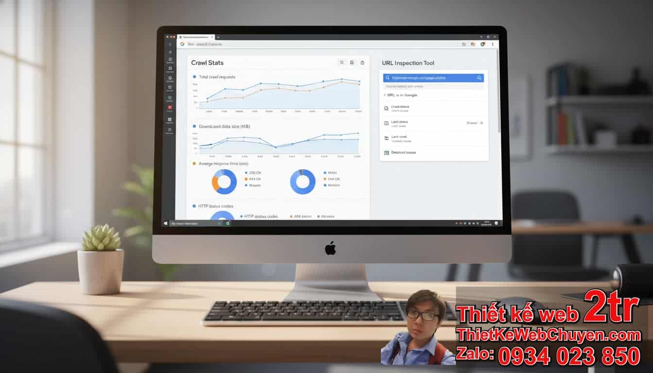 Cách kiểm tra Googlebot crawl website bằng Google Search Console là gì?