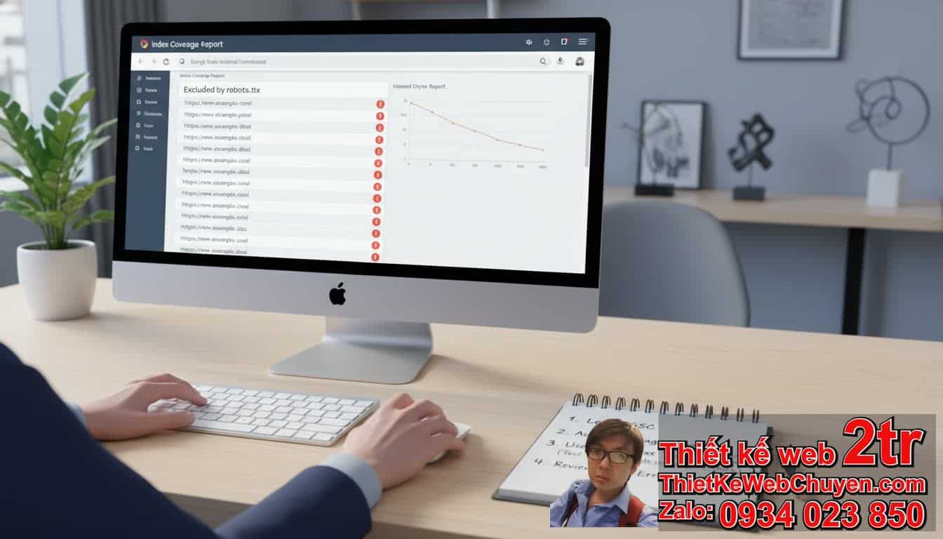 Cách kiểm tra robots.txt có chặn Google không bằng Google Search Console