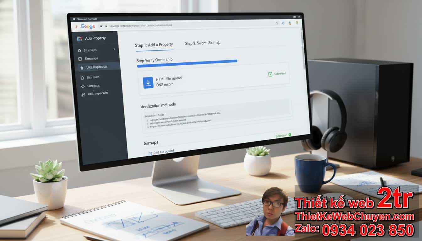 Cách Submit Trang Web Lên Google Bằng Google Search Console?
