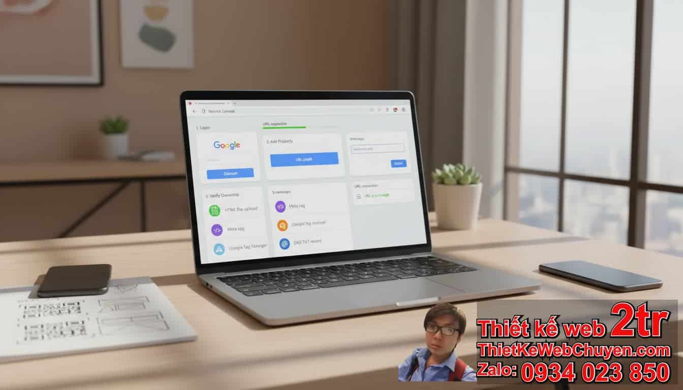Cách submit url to Google thông qua Google Search Console Cách submit url to Google thông qua Google Search Console