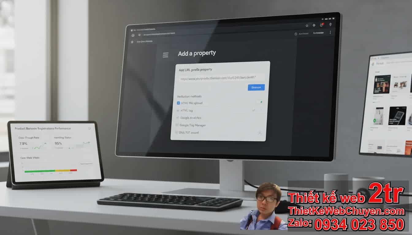 Cách thêm thuộc tính URL prefix vào Search Console hiệu quả nhất?