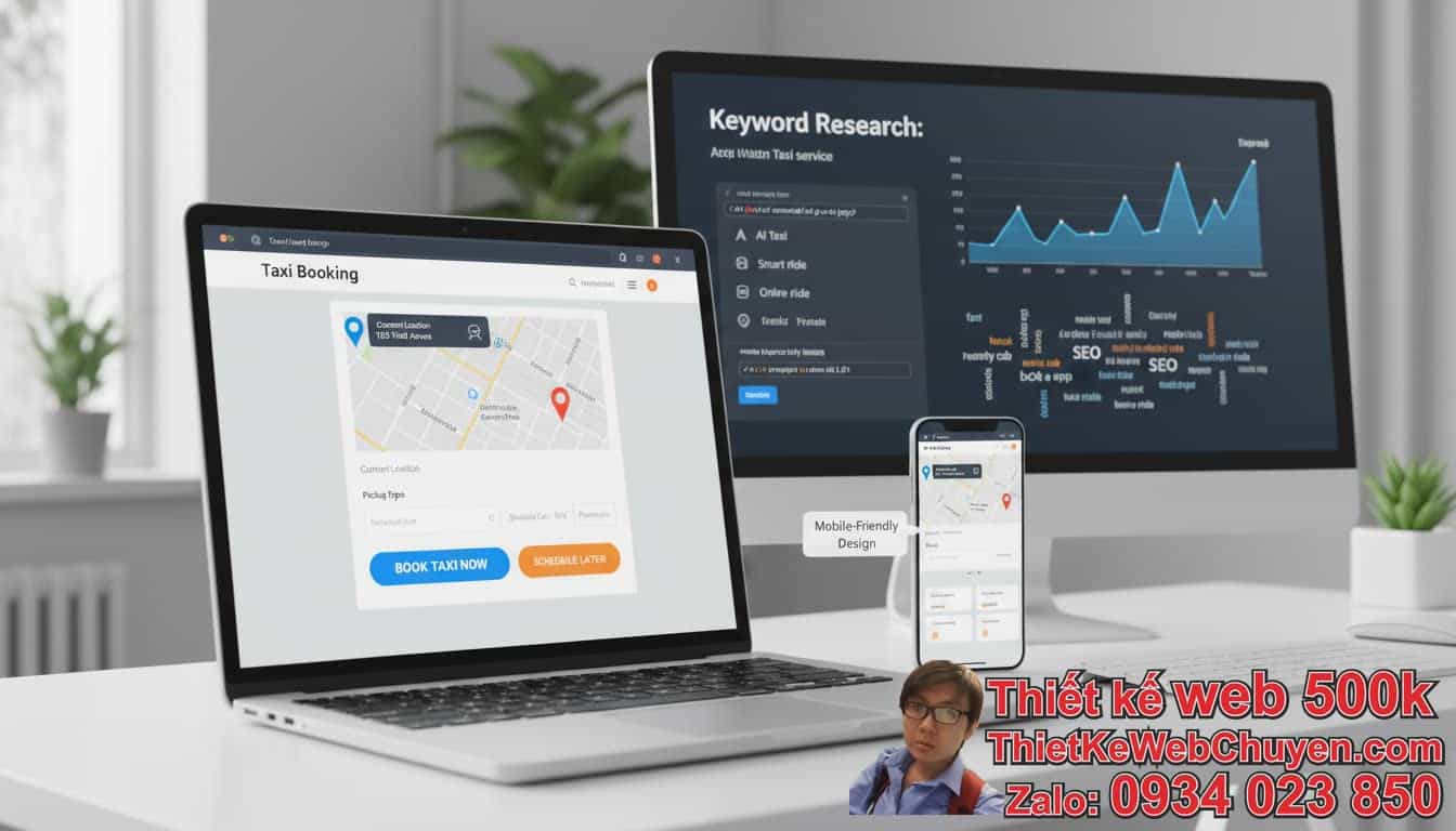 Cách thiết kế web taxi cho phép khách chọn điểm đón trả chuẩn SEO và AI Overview Cách thiết kế web taxi cho phép khách chọn điểm đón trả chuẩn SEO và AI Overview