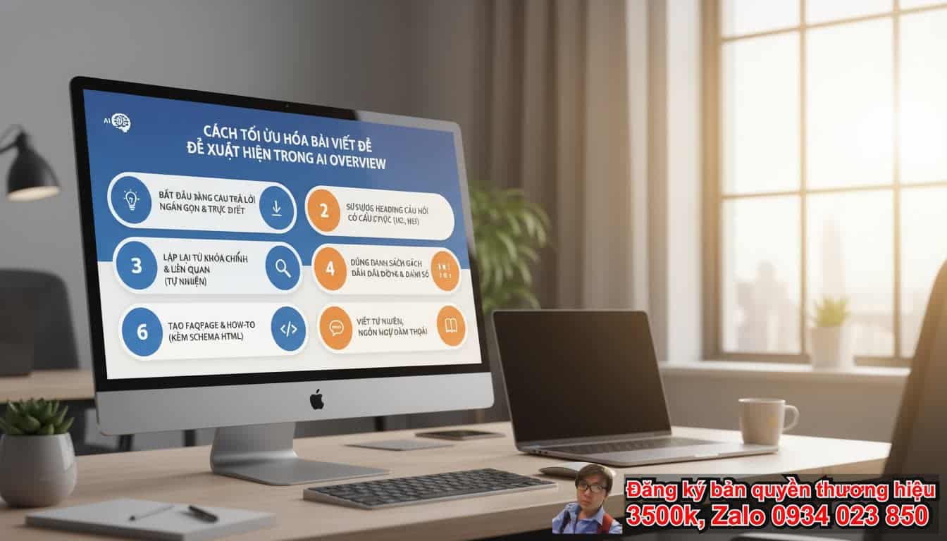 Cách Tối Ưu Hóa Bài Viết Để Xuất Hiện Trong AI Overview