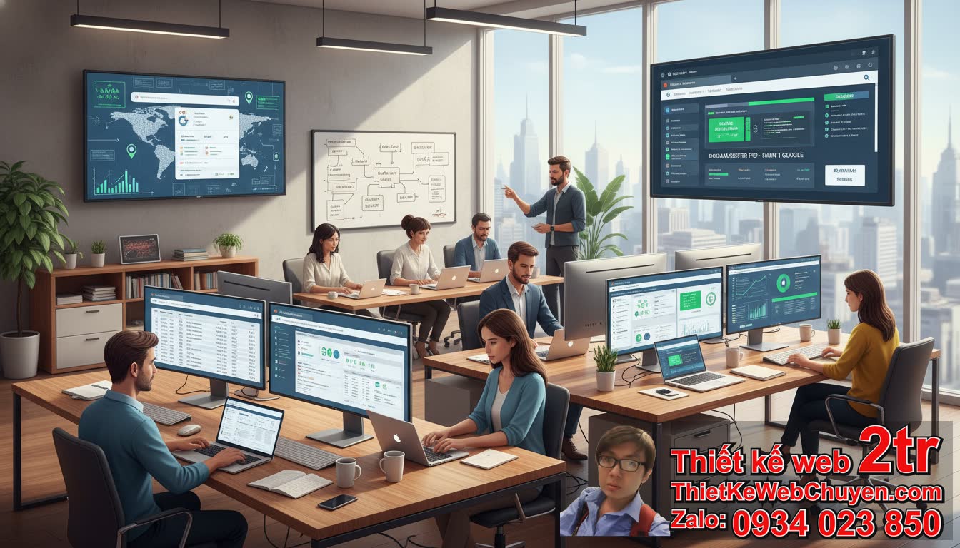 Cách đưa trang web agency lên Google