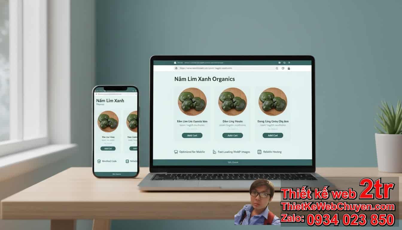 Cách đưa trang web bán nấm lim xanh lên Google qua Tối ưu Kỹ thuật (Technical
SEO)?
