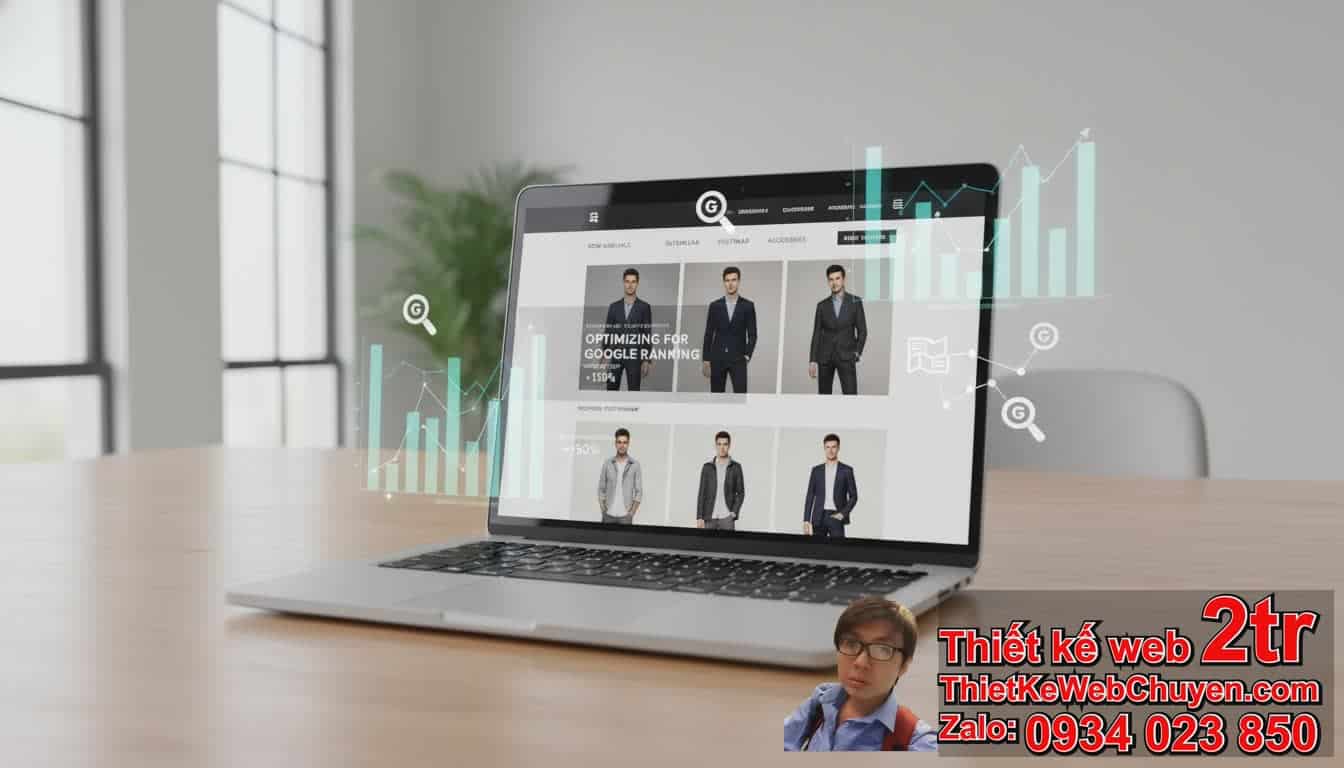 Cách đưa trang web bán đồ nam lên Google hiệu quả nhất?