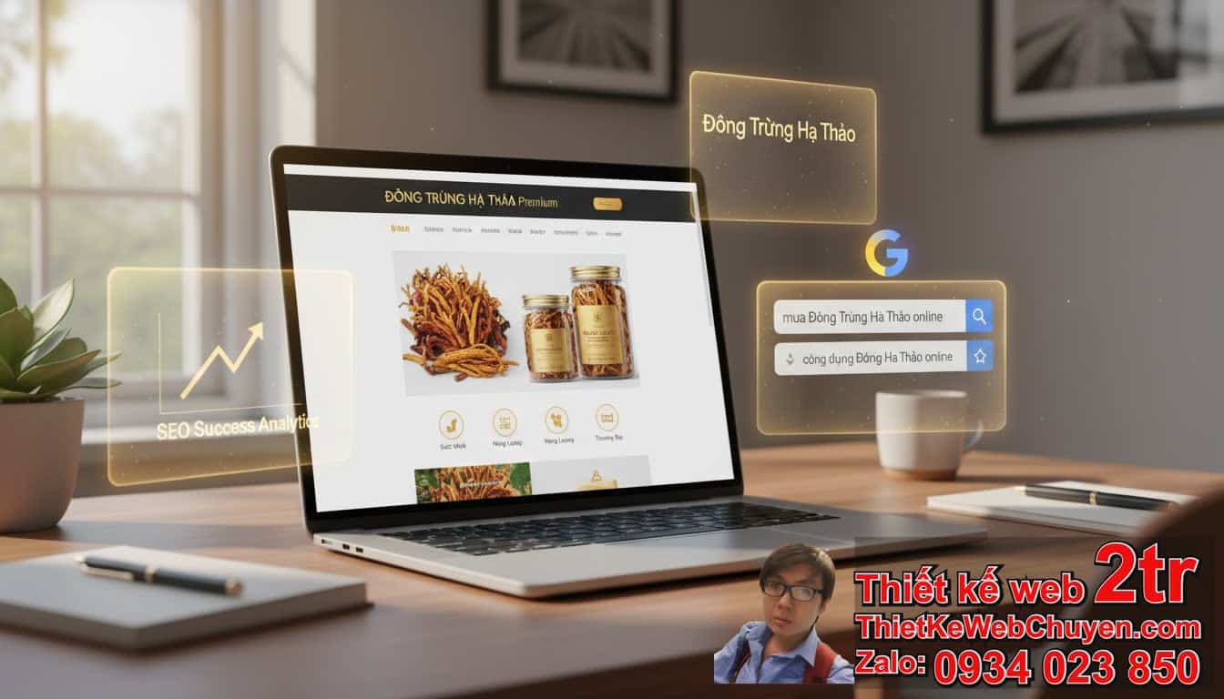 Cách Đưa Trang Web Bán ĐÔNG TRÙNG HẠ THẢO Lên Google: Tại Sao Lại Quan Trọng Như
Vậy?