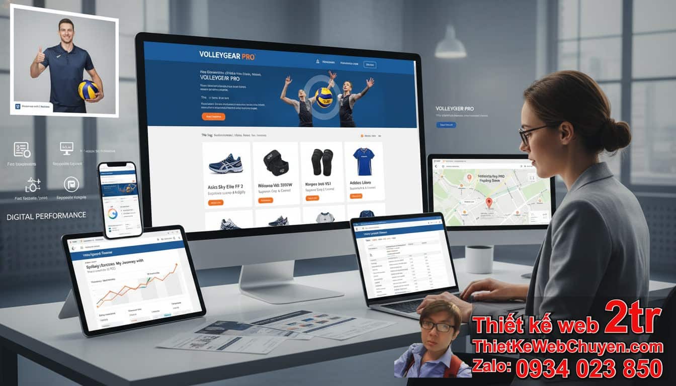 Cách đưa trang web bán phụ kiện bóng chuyền lên Google nhanh chóng và hiệu quả?