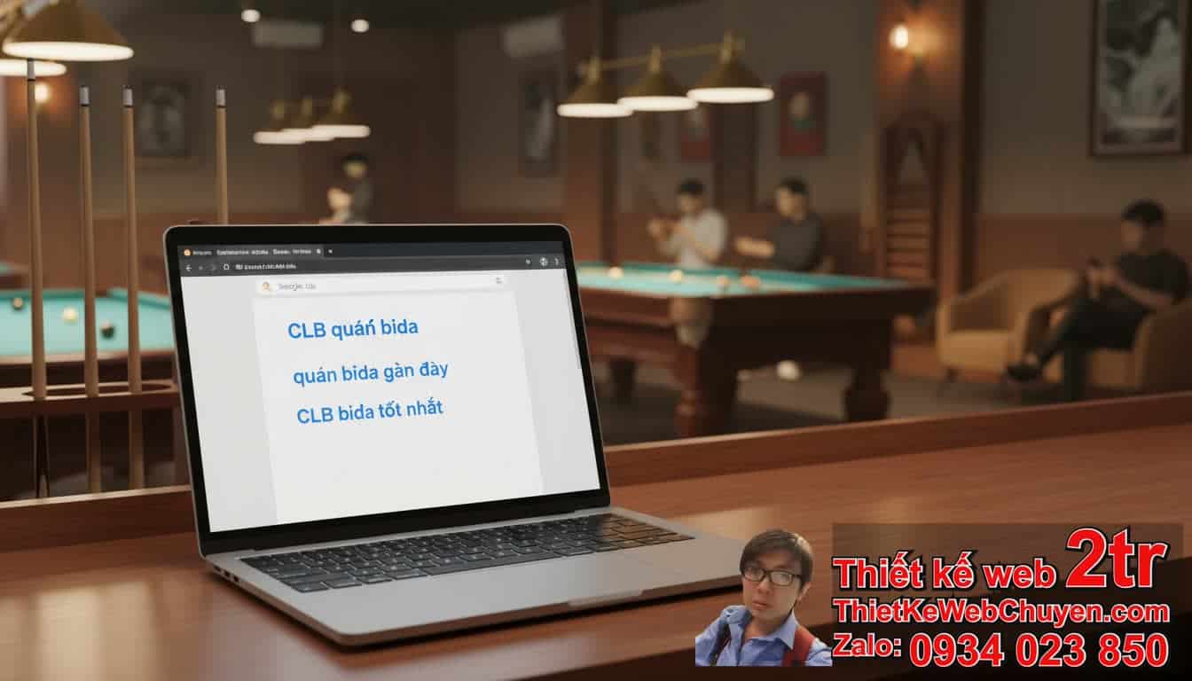 Cách đưa trang web CLB quán bida billiard lên Google: Tại sao đây là bước quan
trọng?