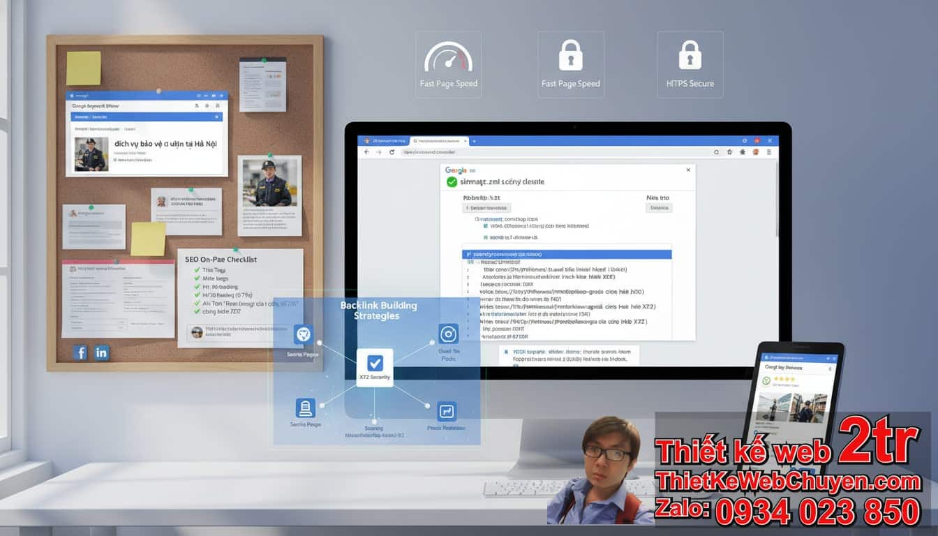 Cách đưa trang web công ty bảo vệ lên Google? Cách đưa trang web công ty bảo vệ lên Google?