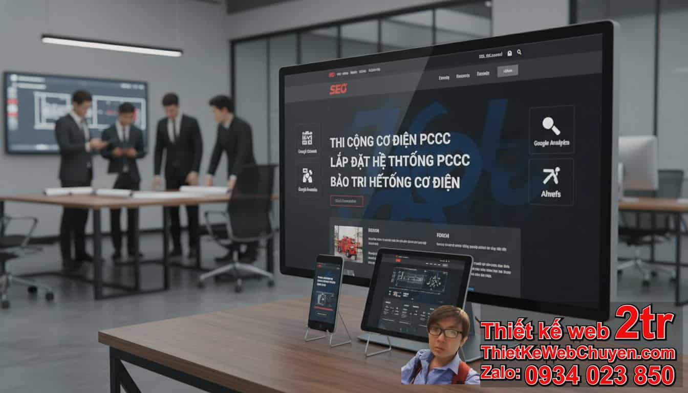 Cách đưa trang web công ty thi công cơ điện PCCC lên Google hiệu quả nhất?