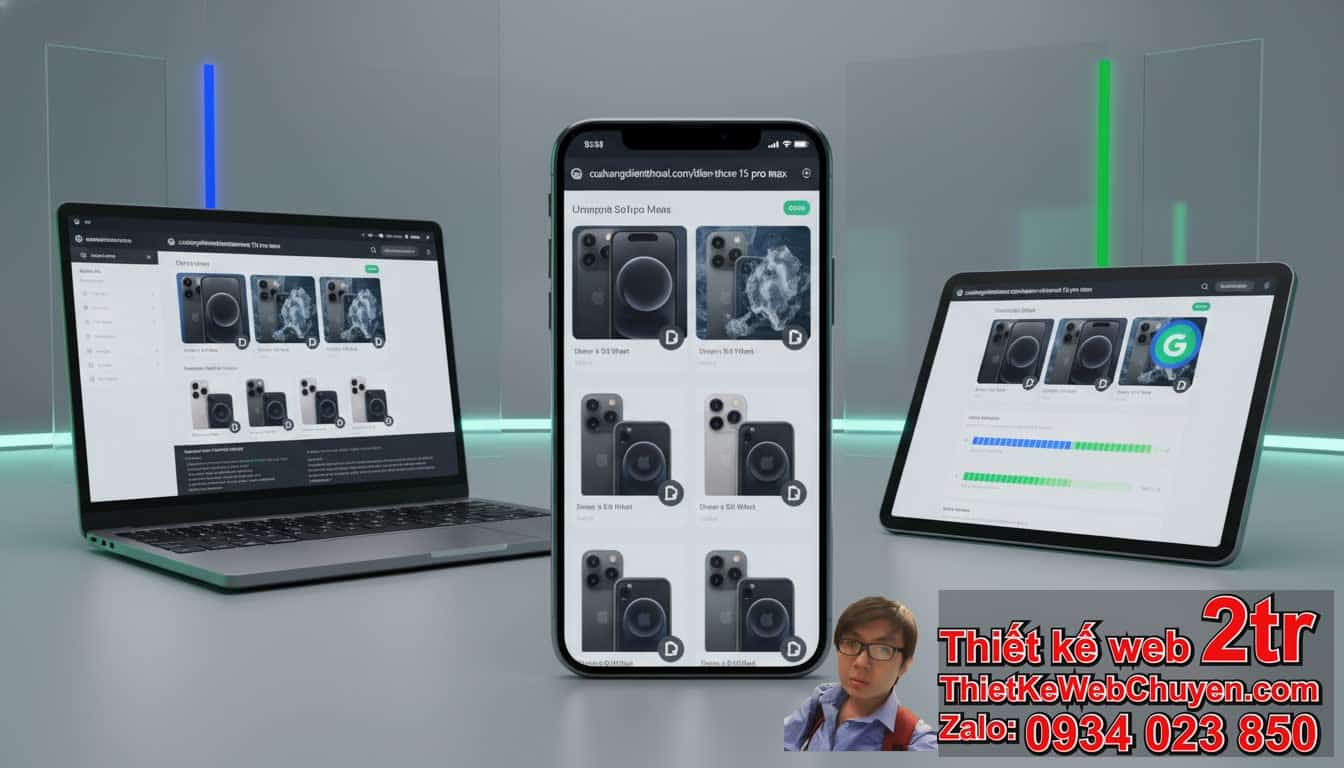 Cách đưa trang web cửa hàng điện thoại lên Google: Chuẩn bị nền tảng website
vững chắc Cách đưa trang web cửa hàng điện thoại lên Google: Chuẩn bị nền tảng website
vững chắc