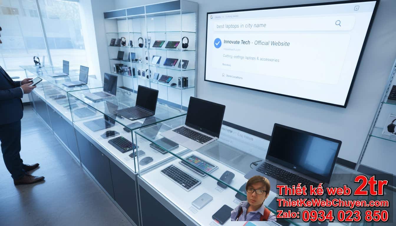 Cách đưa trang web cửa hàng laptop máy tính lên Google: Tổng quan và Lợi ích