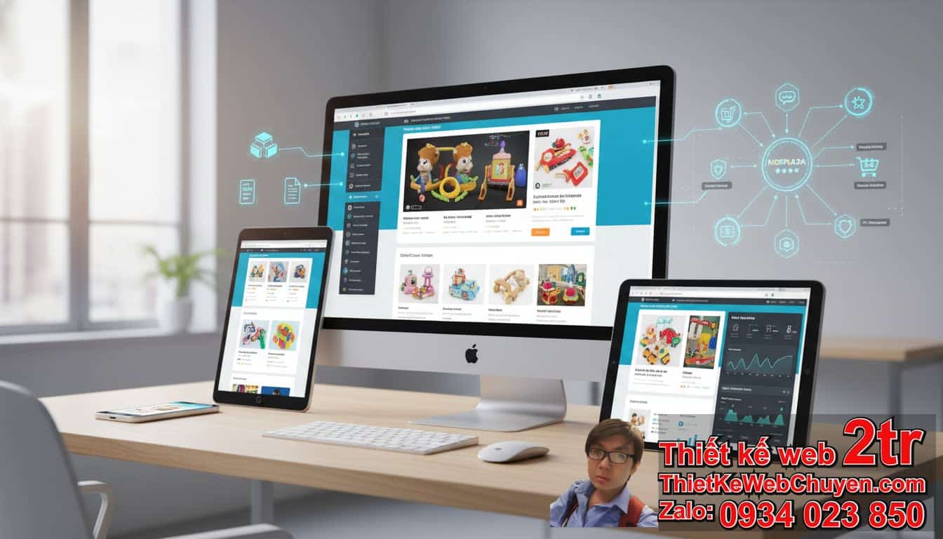 Cách đưa trang web giống KIDSPLAZA lên Google nhanh nhất?