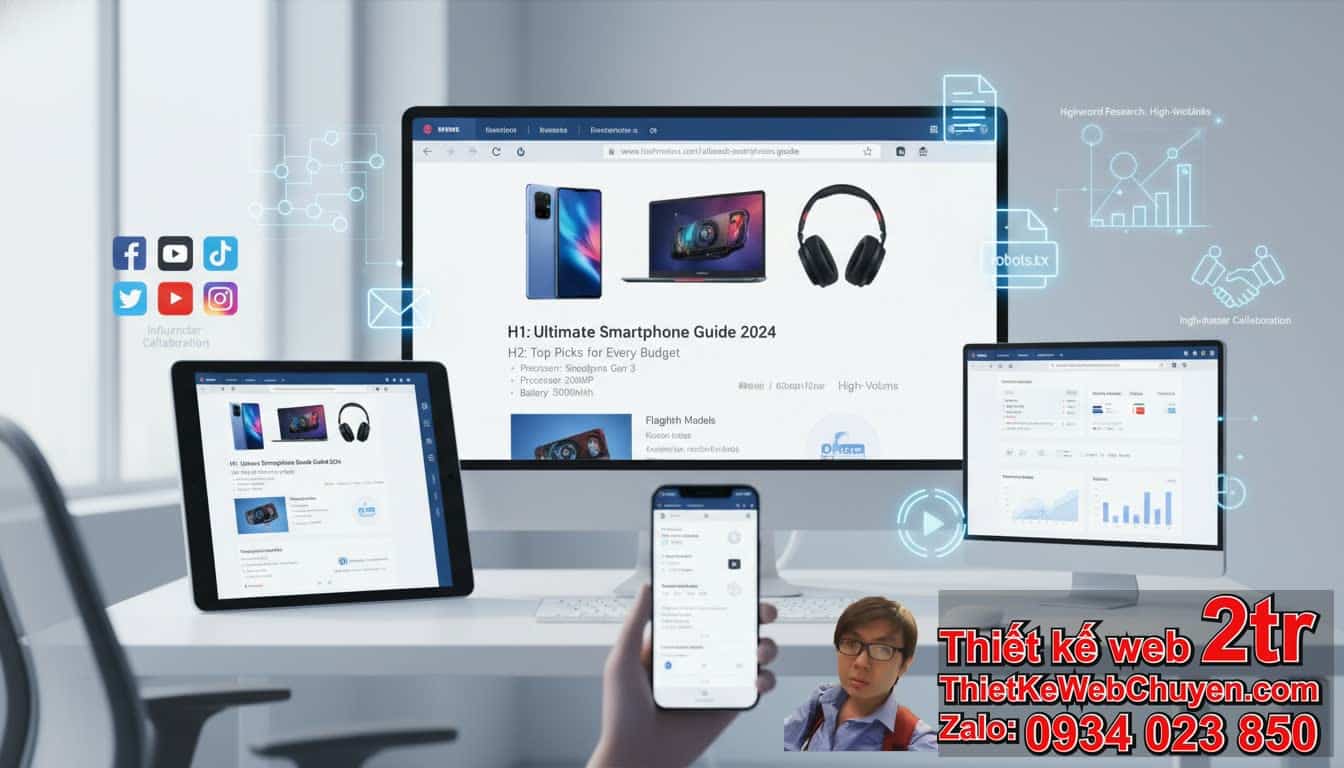 Cách đưa trang web kênh review công nghệ lên Google nhanh nhất?