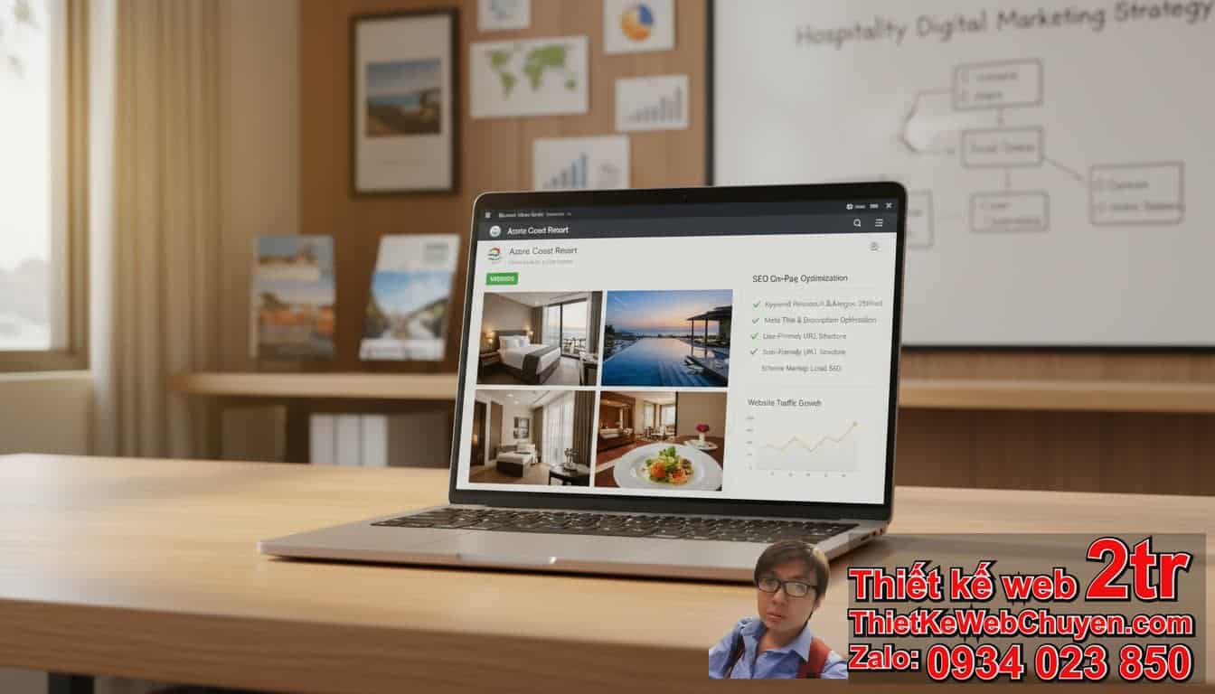 Cách đưa trang web khách sạn nhà nghỉ resort lên Google: Hướng dẫn từ A đến Z