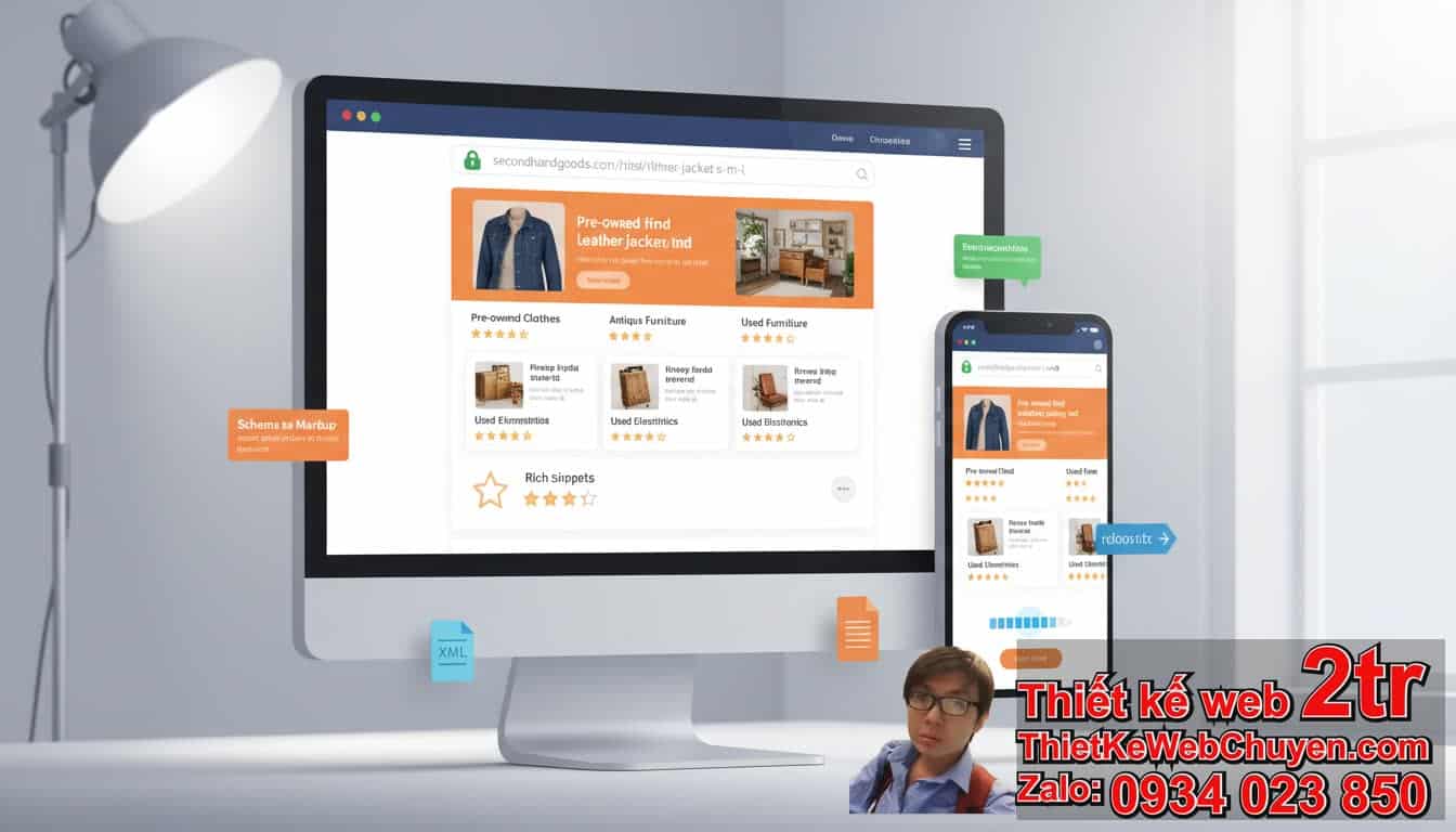 Cách đưa trang web mua bán đồ cũ lên Google: Bắt đầu từ nền tảng kỹ thuật vững
chắc