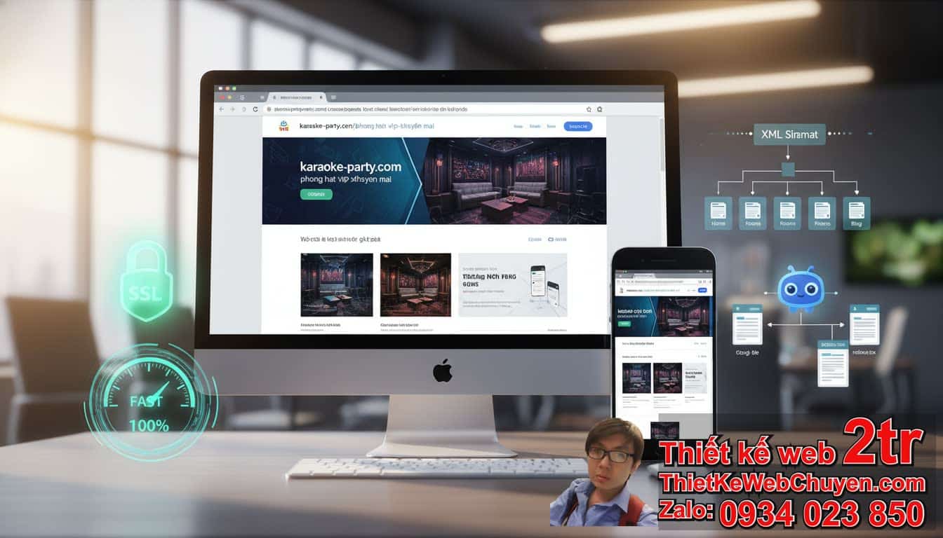 Cách đưa trang web quán karaoke lên Google: Tối ưu hóa kỹ thuật