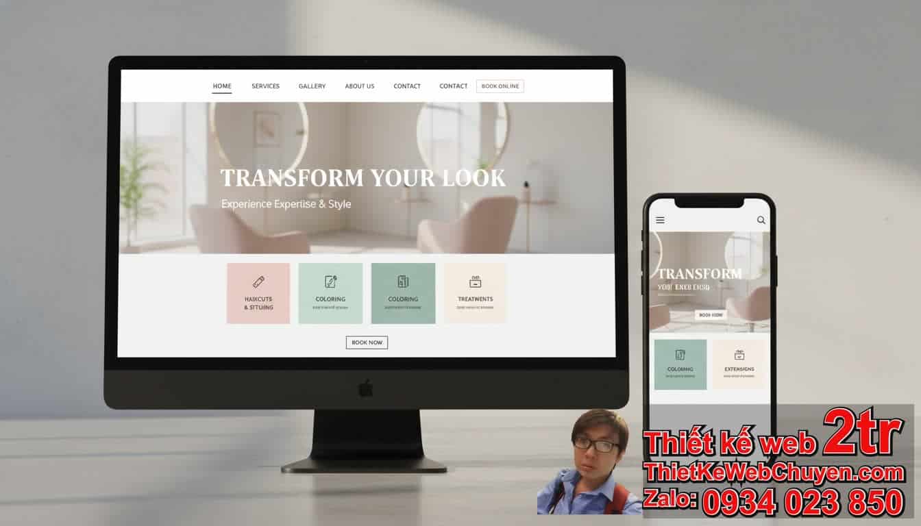 Cách đưa trang web salon tóc lên Google: Bắt đầu từ nền tảng vững chắc