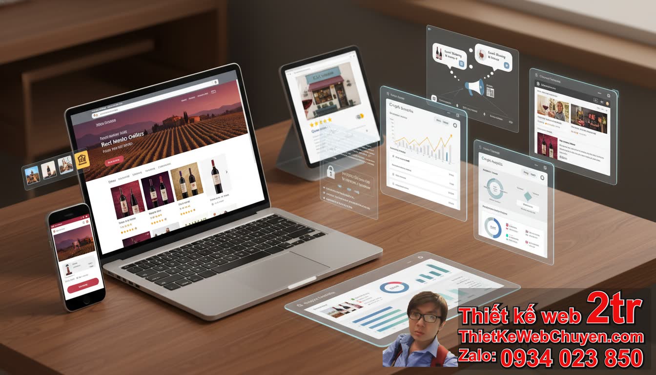 Cách đưa trang web shop bán rượu vang lên Google nhanh chóng và hiệu quả?