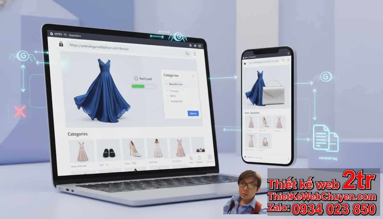 Cách đưa trang web shop đồ nữ lên Google bằng phương pháp SEO kỹ thuật là gì?