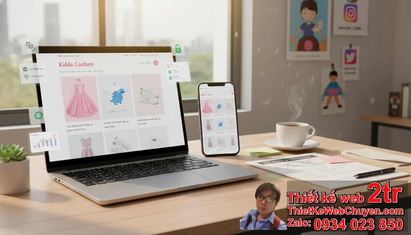 Cách đưa trang web shop thời trang trẻ em lên Google là gì?