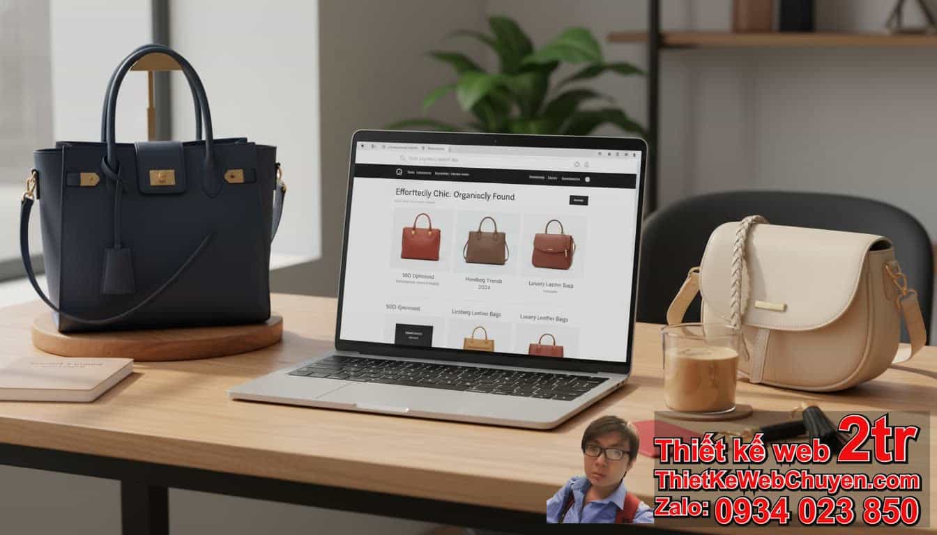 Cách đưa trang web shop túi xách lên Google: Tại sao cần tối ưu SEO?