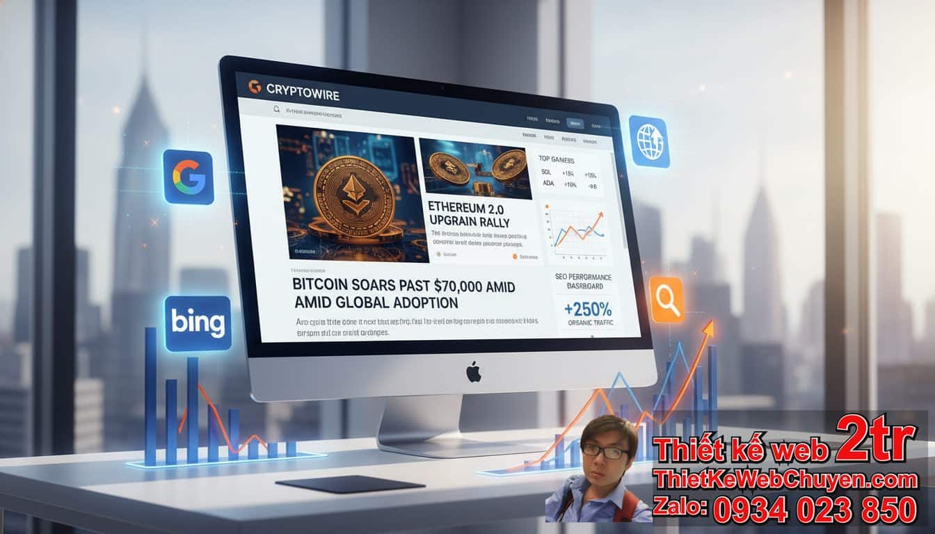Cách đưa trang web tin tức tiền ảo lên Google: Tổng quan và Lợi ích
