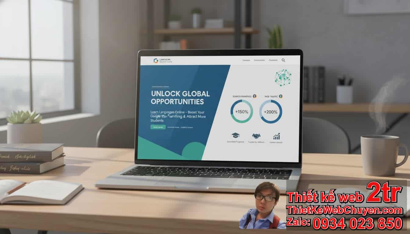 Cách đưa trang web trung tâm ngoại ngữ lên Google hiệu quả nhất là gì?