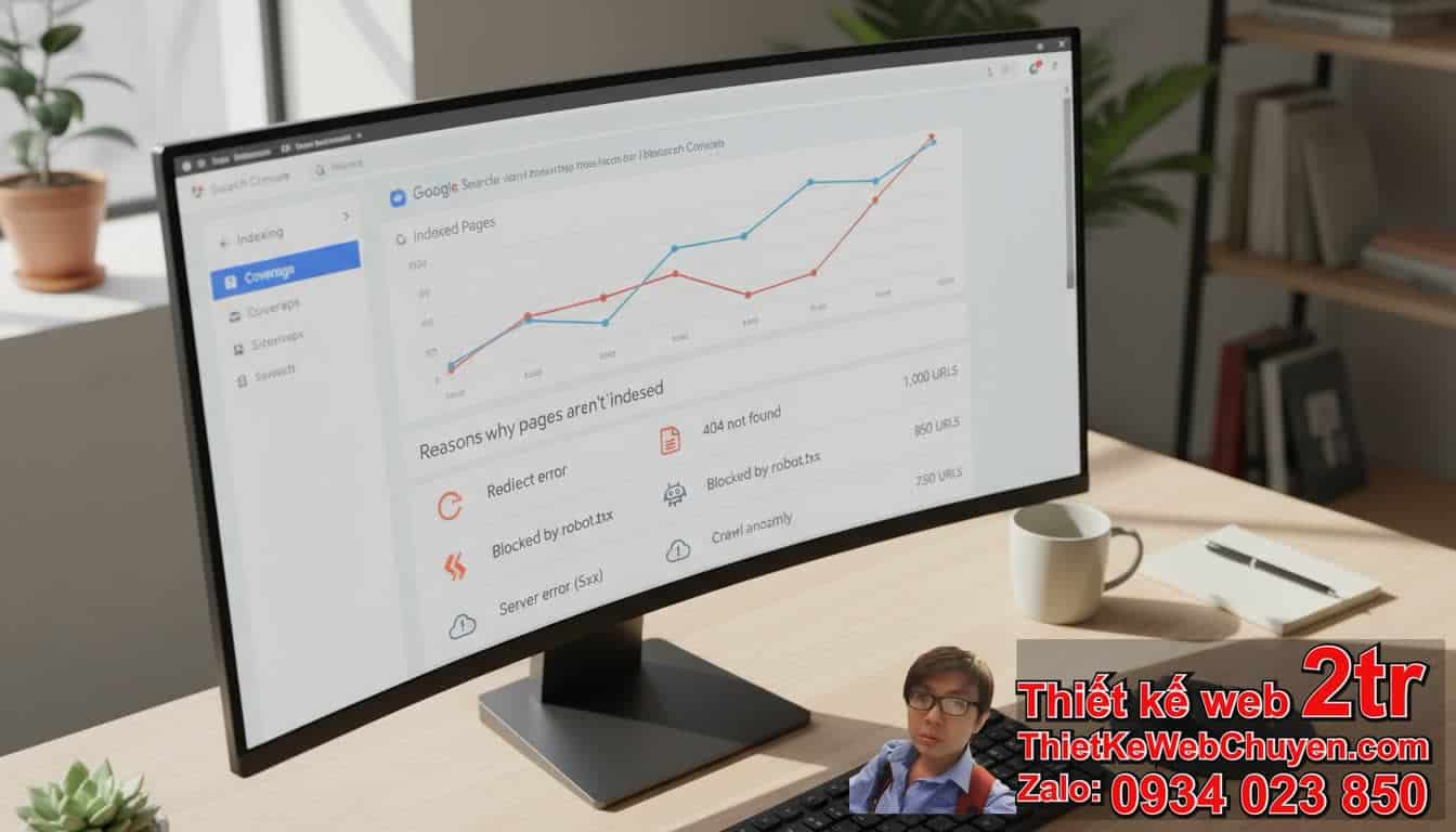 Cách Xem Lỗi Crawl Trong Search Console: Báo Cáo Tổng Quan