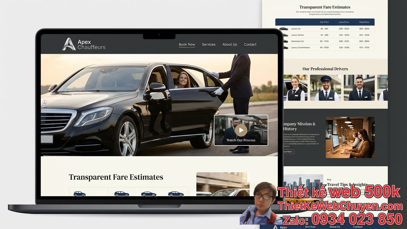 Cần chuẩn bị gì trước khi thiết kế web taxi: Tổng hợp Nội dung và Hình ảnh?