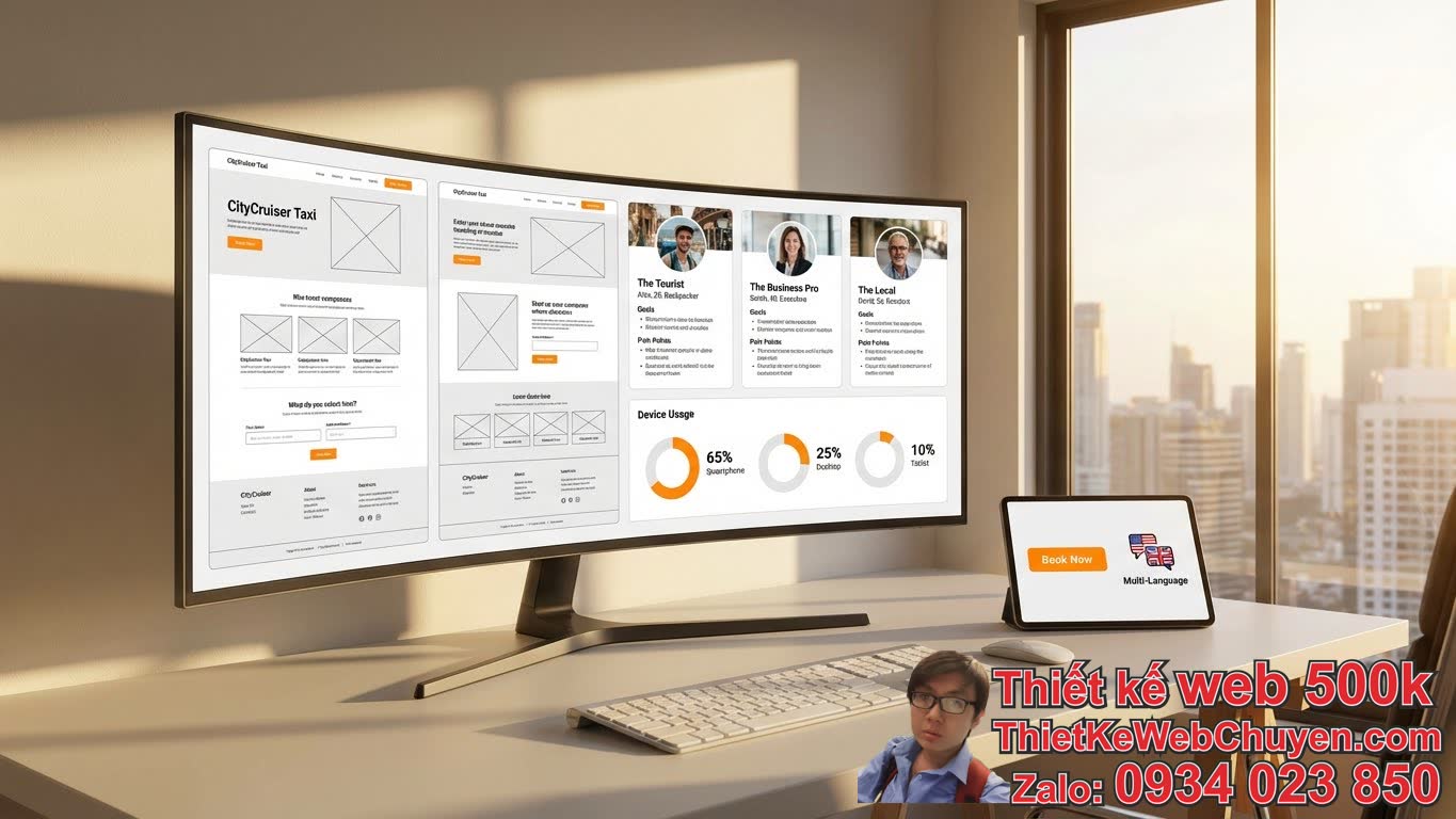 Cần chuẩn bị gì trước khi thiết kế web taxi: Xác định Mục tiêu và Đối tượng
Khách hàng?