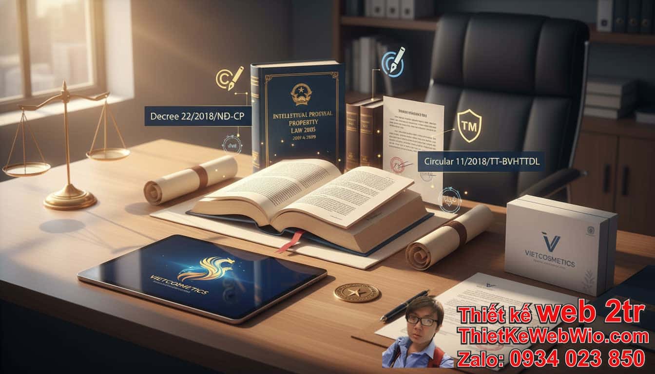 Căn cứ pháp lý đăng ký bản quyền logo gồm những gì?