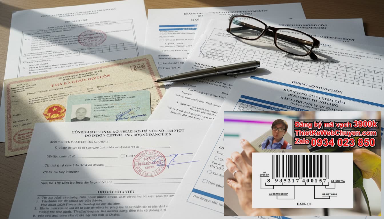 Cấp mã số mã vạch lần đầu cho doanh nghiệp cần những giấy tờ gì?