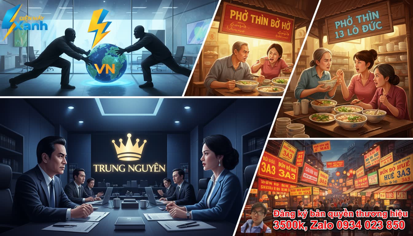 Câu Chuyện Thực Tế Về Tranh Chấp Nhãn Hiệu Nổi Tiếng Nào Đã Xảy Ra Tại Việt Nam?