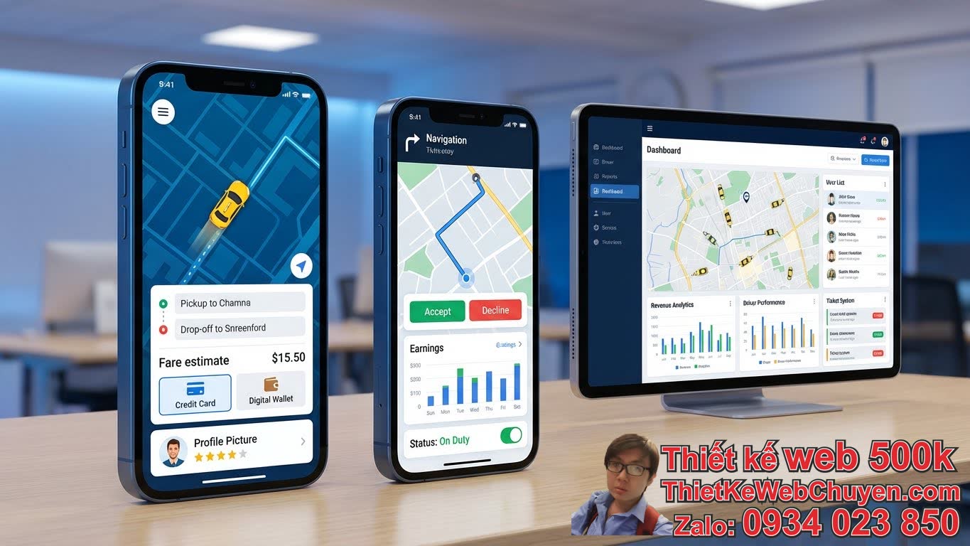 Cấu trúc và tính năng cần có của một app taxi và website đặt xe là gì? Cấu trúc và tính năng cần có của một app taxi và website đặt xe là gì?