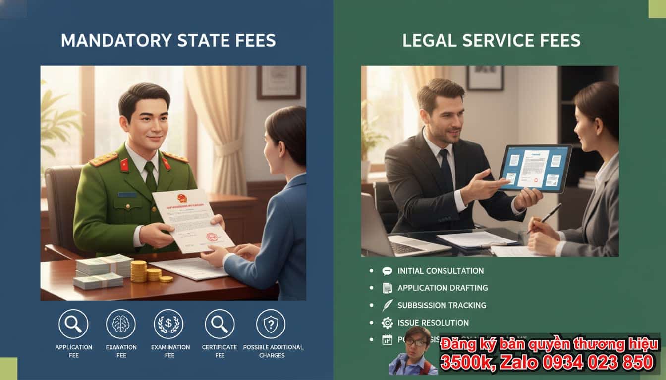 Chi phí đăng ký quyền tác giả cho website công ty được cấu thành như thế nào?